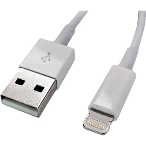 Premiertek 8 Pin Lightning USB 2.0 Data Sync &amp; Charger Cable Connector Adapter