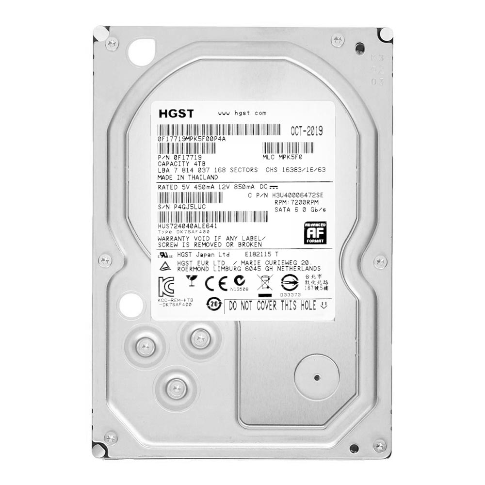 HITACHI 4TB PULLS 3.5 SATA