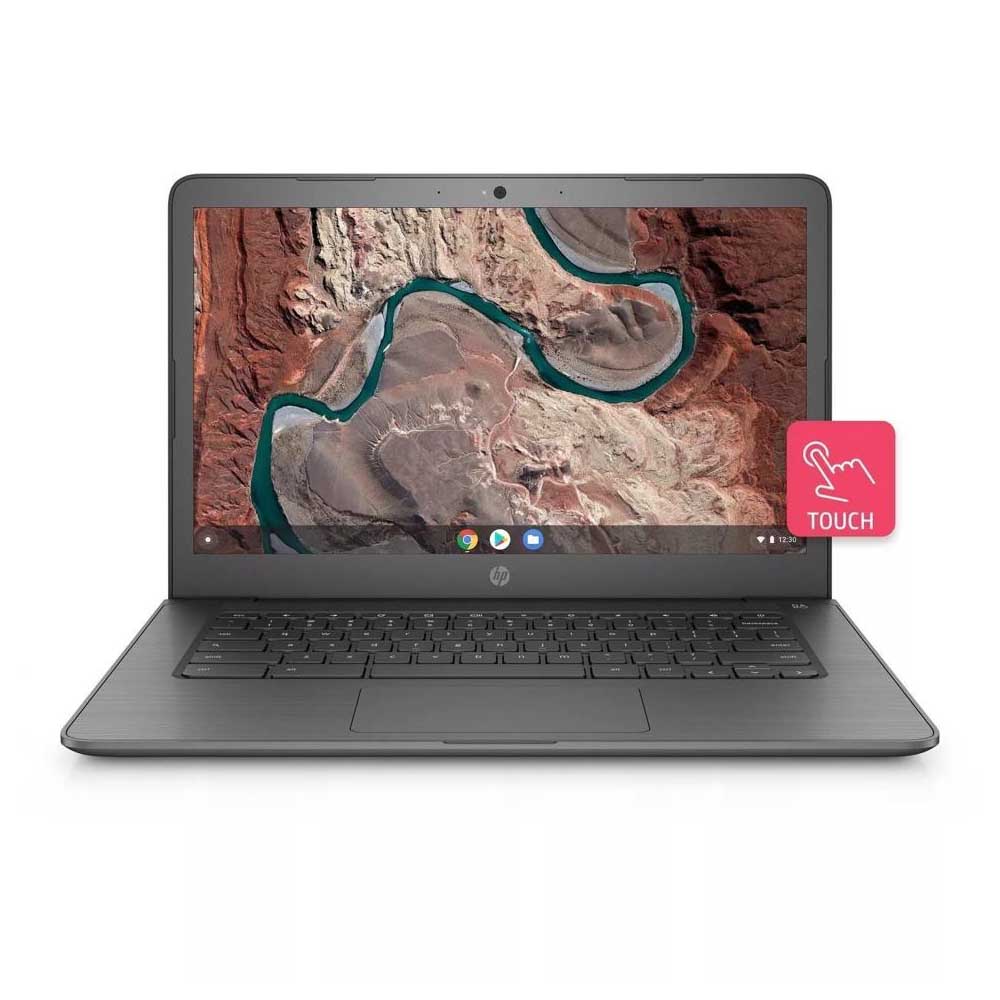 HP Chromebook - 14-db0025nr 14&quot; TS AMD A4-9120C 1.5 GHz AMD Radeon™ R3 Graphics 4 GB RAM 32 GB eMMC Chrome OS™ BT Webcam Chalkboard gray - Refurbished