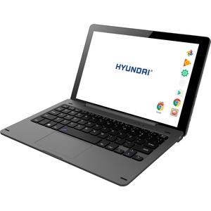 Hyundai Koral 10XK, Quad Core, Android 7.0, 10.1&quot; 800x1280 IPS, 1GB, 16GB, 2/5, 5000mAH, SILVER, Metal+KB - HT1003X16KA