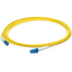 AddOn 10m LC (Male) to LC (Male) Yellow OS1 Simplex Fiber OFNR (Riser-Rated) Patch Cable