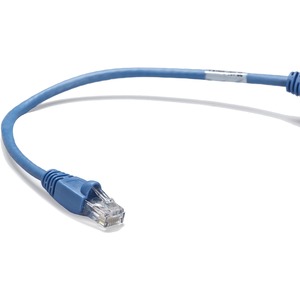 Black Box CAT5e Value Line Patch Cable, Stranded, Blue, 1-ft. (0.3-m)