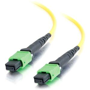 C2G 5m MTP 9/125 OS1 Single-Mode Fiber Cable - Yellow - 16ft