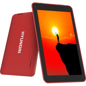 Hyundai 7&quot; Koral 7W2 Tablet 1024*600 IPS, Wifi, 1GB, 8GB, Camera 2/2MP, Red - HT0702W08D