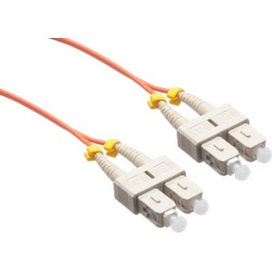 Axiom SC/SC Multimode Duplex OM1 62.5/125 Fiber Optic Cable 10m