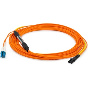 AddOn 3m MT-RJ (Male) to LC (Male) Orange OM1 &amp; OS1 Duplex Fiber Mode Conditioning Cable