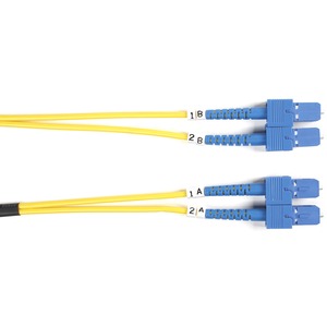 Black Box Single-Mode Value Line Patch Cable, SC-SC, 10-m (32.8-ft.)