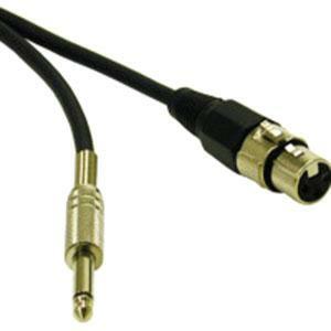 C2G 1.5ft Pro-Audio XLR Female to 1/4in Male Cable