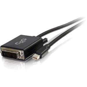 C2G 3ft Mini DisplayPort to DVI Cable - Single Link DVI-D Adapter - Black