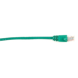 Black Box CAT6 Value Line Patch Cable, Stranded, Green, 3-ft. (0.9-m)