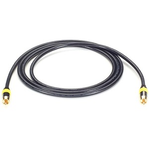 Black Box S/PDIF Audio or Composite Video Coax Cable - (1) RCA on Each End, 3-ft. (9.8-m)