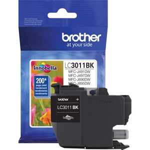 Brother LC3011BK Original Ink Cartridge Single Pack - Black