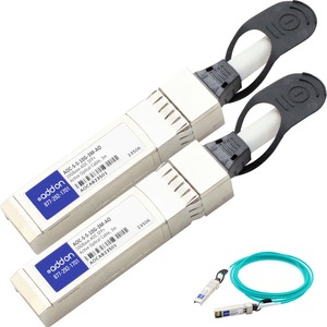 AddOn Arista Networks AOC-S-S-10G-3M Compatible TAA Compliant 10GBase-AOC SFP+ to SFP+ Direct Attach Cable (850nm, MMF, 3m)