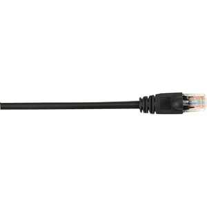 Black Box CAT5e Value Line Patch Cable, Stranded, Black, 15-ft. (4.5-m), 5-Pack