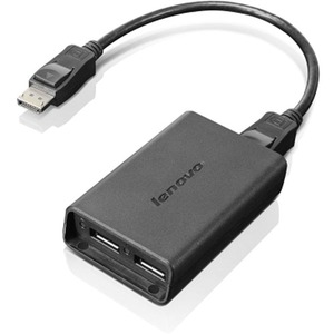 Lenovo DisplayPort to Dual-DisplayPort Adapter