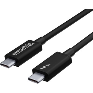 Plugable Thunderbolt 3 20Gbps USB-C Cable (6.6ft/2m)