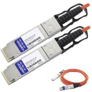 AddOn Finisar FCBN425QB1C01 Compatible TAA Compliant 100GBase-AOC QSFP28 to QSFP28 Direct Attach Cable (850nm, MMF, 1m)