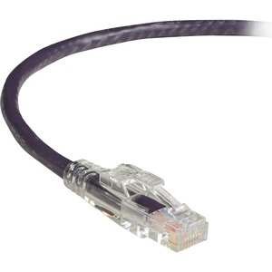 Black Box GigaTrue 3 CAT6 550-MHz Lockable Patch Cable (UTP) - Violet, 15-ft. (4.5-m)