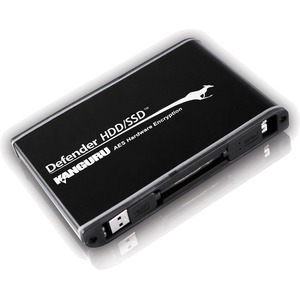 [KDH3B-480SSD/NEW] Kanguru Defender SSD Hardware Encrypted Secure USB3.0 External Solid State Drive, 480G