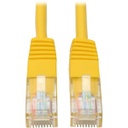 Tripp Lite 1ft Cat5e / Cat5 350MHz Molded Patch Cable RJ45 M/M Yellow 1'