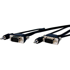 [MVGA15P-P-25HR/A/NEW] Comprehensive Pro AV/IT Series Micro VGA HD15 plug to plug w/audio cable 25ft