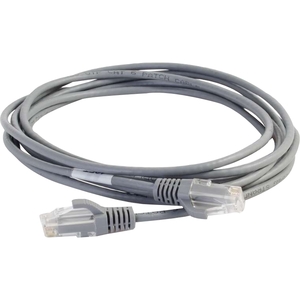 [01085/NEW] C2G 1ft Cat6 Snagless Unshielded (UTP) Slim Network Patch Cable - Gray