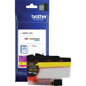 [LC3033Y/NEW] Brother Genuine LC3033Y Single Pack Super High-yield Yellow INKvestment Tank Ink Cartridge