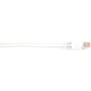 Black Box CAT6 Value Line Patch Cable, Stranded, White, 20-ft. (6.0-m)