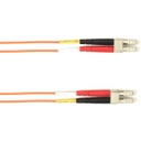 Black Box 15-m, LC-LC, 62.5-Micron, Multimode, PVC, Orange Fiber Optic Cable