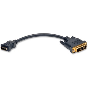 [P130-08N/NEW] Tripp Lite HDMI to DVI Adapter Cable Connector HDMI to DVI-D F/M 8 Inch