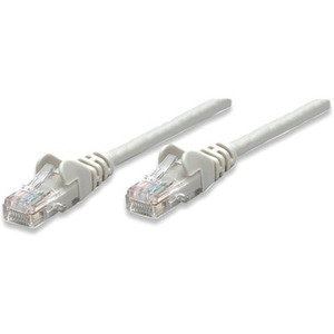 [319867/NEW] Intellinet Patch Cable, Cat5e, UTP, 25', Gray