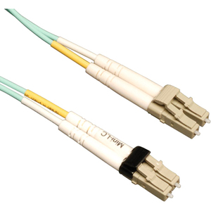 [N836-02M/NEW] Tripp Lite 2M 10Gb Duplex Multimode 50/125 OM3 LSZH Fiber Optic Patch Cable LC/LC Aqua 6' 6ft 2 Meter