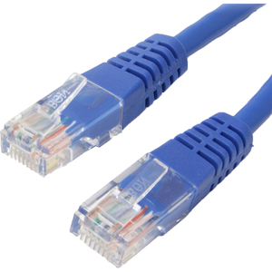 [4XC6PATCH50BL/NEW] 4XEM 50FT Cat6 Molded RJ45 UTP Ethernet Patch Cable (Blue)