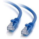 C2G 1ft Cat5e Snagless Unshielded (UTP) Network Patch Ethernet Cable - Blue