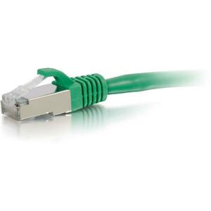 [00829/NEW] C2G 5ft Cat6 Snagless Shielded (STP) Network Patch Cable - Green