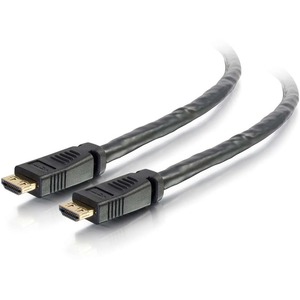 [42531/NEW] C2G 40ft HDMI Cable with Gripping Connectors - Plenum CL2P-Rated