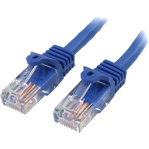 [RJ45PATCH6/NEW] StarTech.com 6 ft Blue Snagless Cat5e UTP Patch Cable