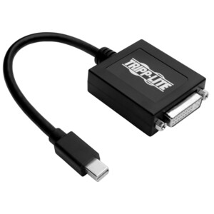 [P137-06N-DVIB/NEW] Tripp Lite Keyspan Mini DisplayPort to DVI Adapter Converter mDP to DVI M/F 6in 6&quot;