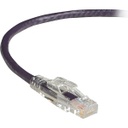 Black Box GigaTrue 3 CAT6 550-MHz Lockable Patch Cable (UTP) - Violet, 7-ft. (2.1-m)