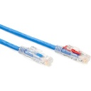 Black Box GigaBase 3 CAT5e 350-MHz Lockable Patch Cable (UTP), Blue, 7-ft. (2.1-m)