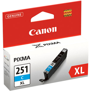 [6449B001/NEW] Canon CLI-251XL Original Ink Cartridge - Cyan