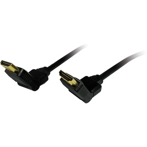 [HD-HD-10EST/SW/NEW] Comprehensive High Speed HDMI Swivel Cable 10ft