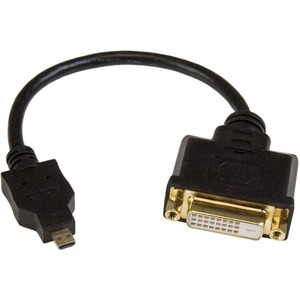 [HDDDVIMF8IN/NEW] StarTech.com Micro HDMI to DVI-D Adapter M/F - 8in