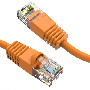 [C6MB-O5-AX/NEW] Axiom 5FT CAT6 550mhz Patch Cable Molded Boot (Orange)