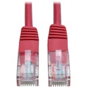 Tripp Lite 10ft Cat5e / Cat5 350MHz Molded Patch Cable RJ45 M/M Red 10'