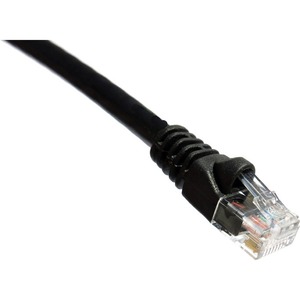 [C5EMB-K1-AX/NEW] Axiom 1FT CAT5E 350mhz Patch Cable Molded Boot (Black)