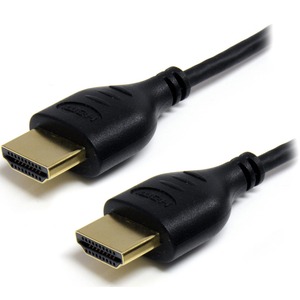 [HDMIMM3HSS/NEW] StarTech.com 3 ft Slim High Speed HDMI Cable with Ethernet - Ultra HD 4k x 2k HDMI Cable - HDMI to HDMI M/M