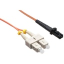 Axiom SC/MTRJ Multimode Duplex OM1 62.5/125 Fiber Optic Cable 9m