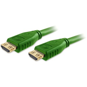 [HD-HD-18INPROGRN/NEW] Comprehensive Pro AV/IT High Speed HDMI Cable with ProGrip, SureLength, CL3- Dark Green 1.5ft