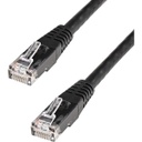 StarTech.com 35 ft Black Molded Cat6 UTP Patch Cable - ETL Verified